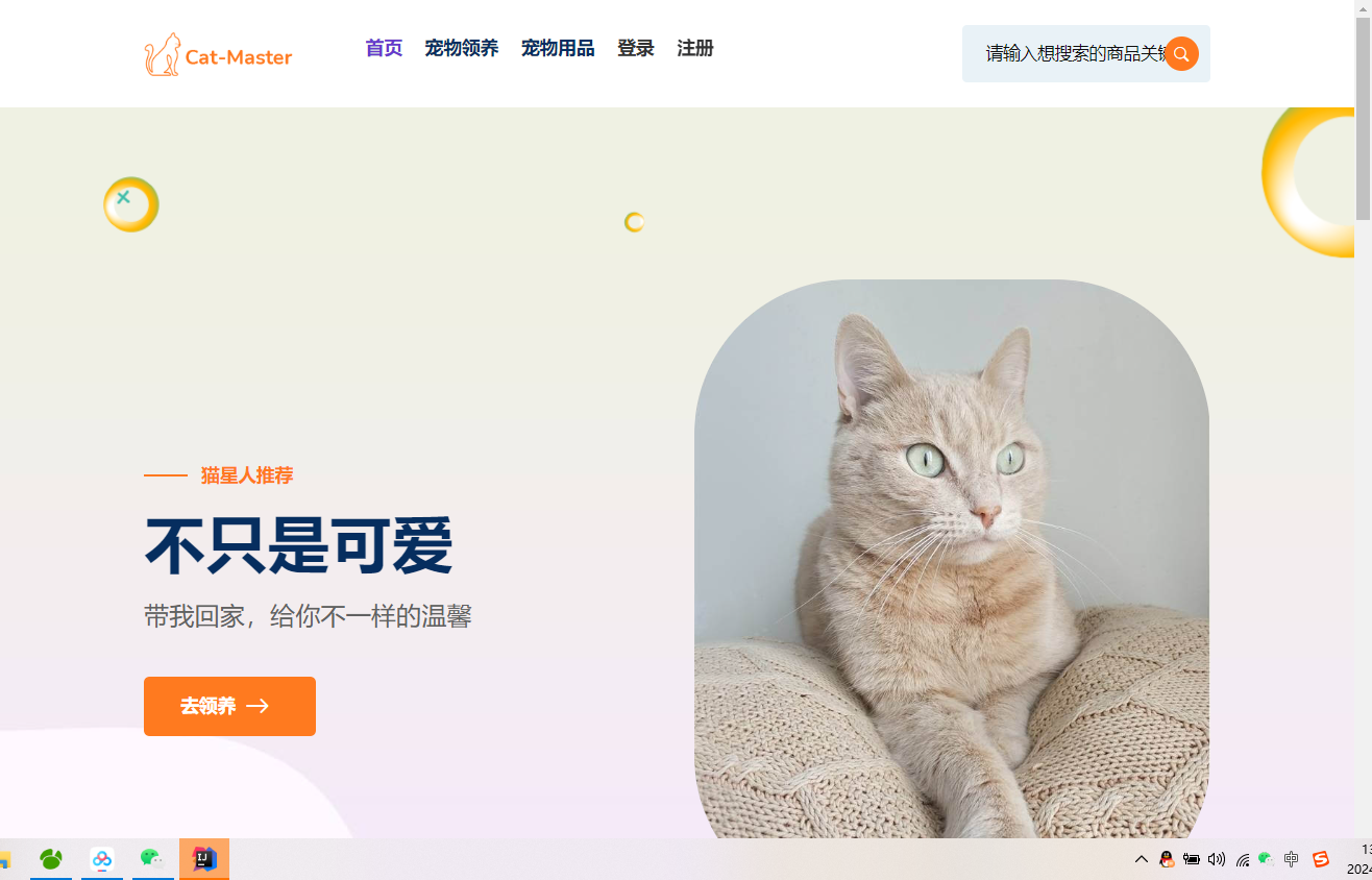 JSP+MySQL开发的流浪宠物猫领养系统
